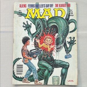 MAD Magazine Aliens No 268 Jan 1987